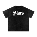 Stars Snow Washed Oversized T-Shirt