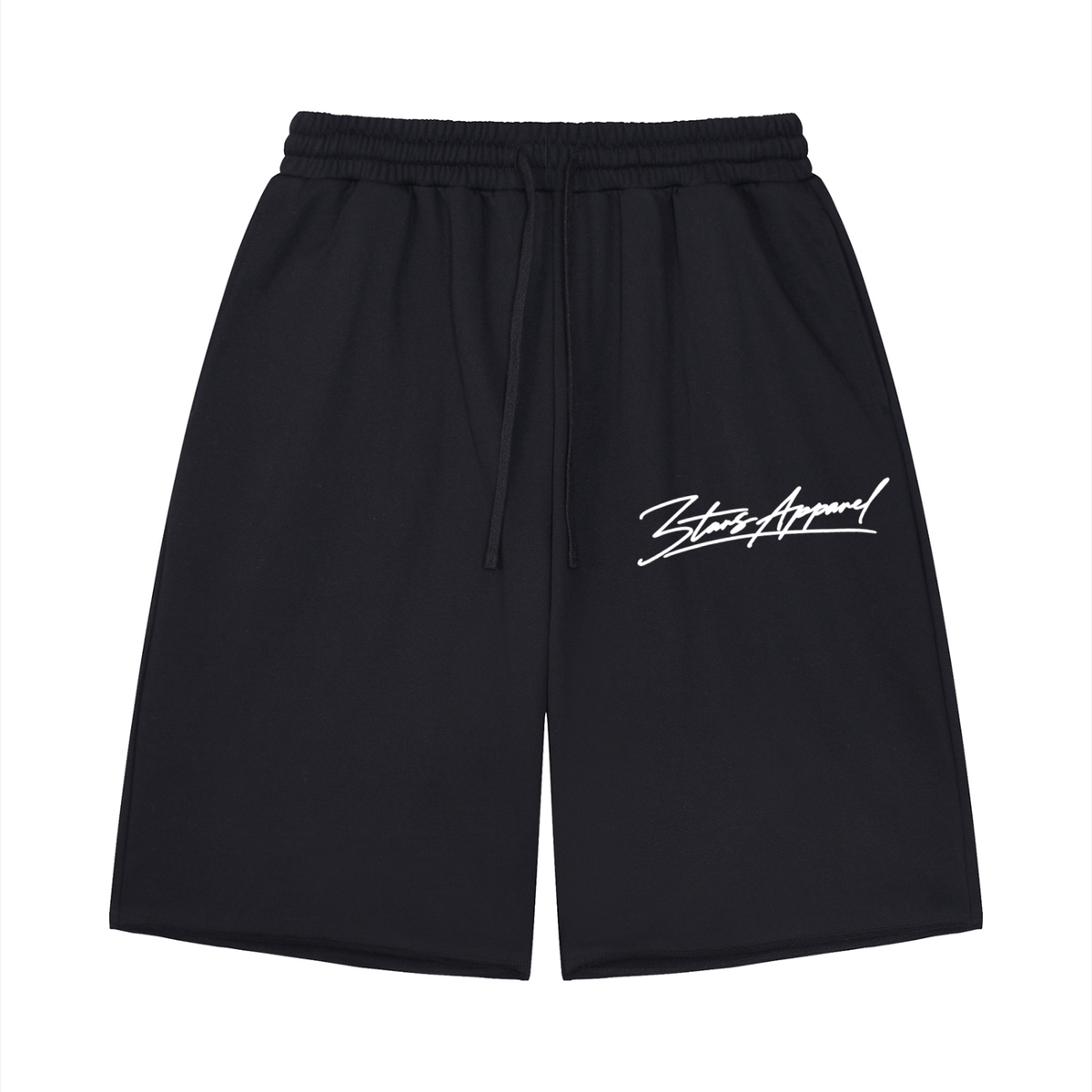Stars Loose Raw Edge Shorts