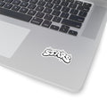 Stars Bubble Letter Kiss-Cut Sticker