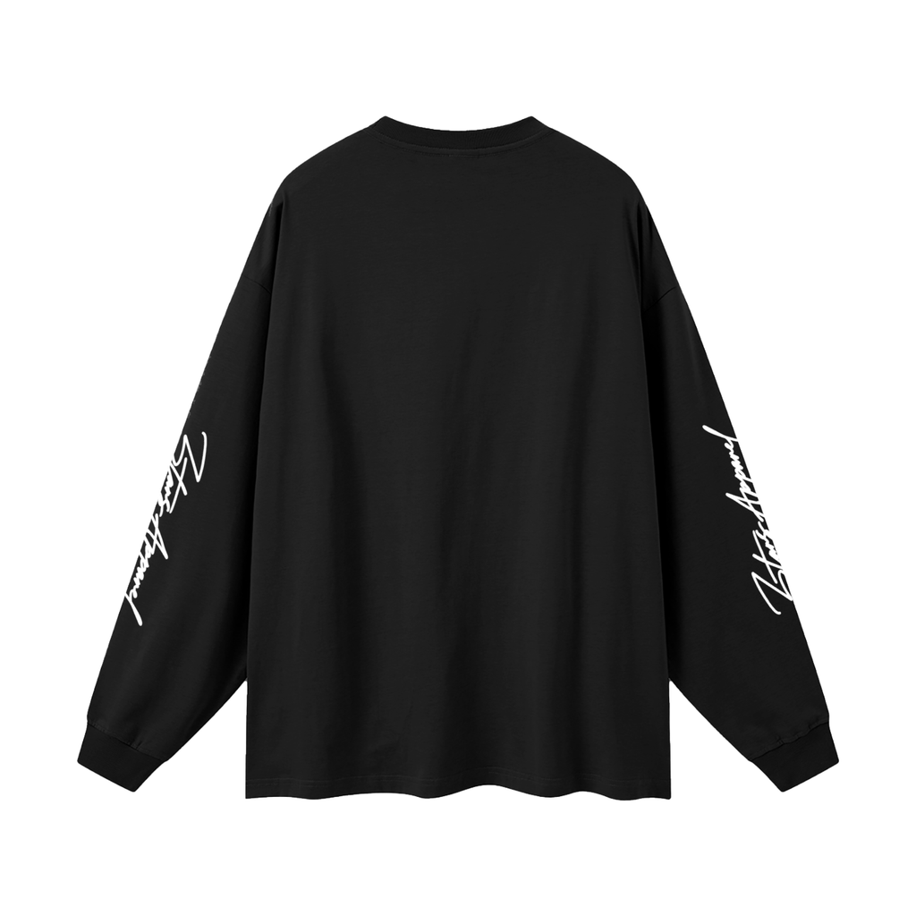 Stars Oversized Long Sleeve T-Shirt