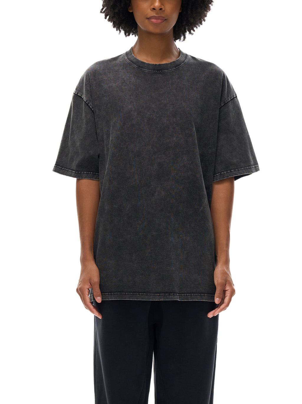Stars Snow Washed Oversized T-Shirt