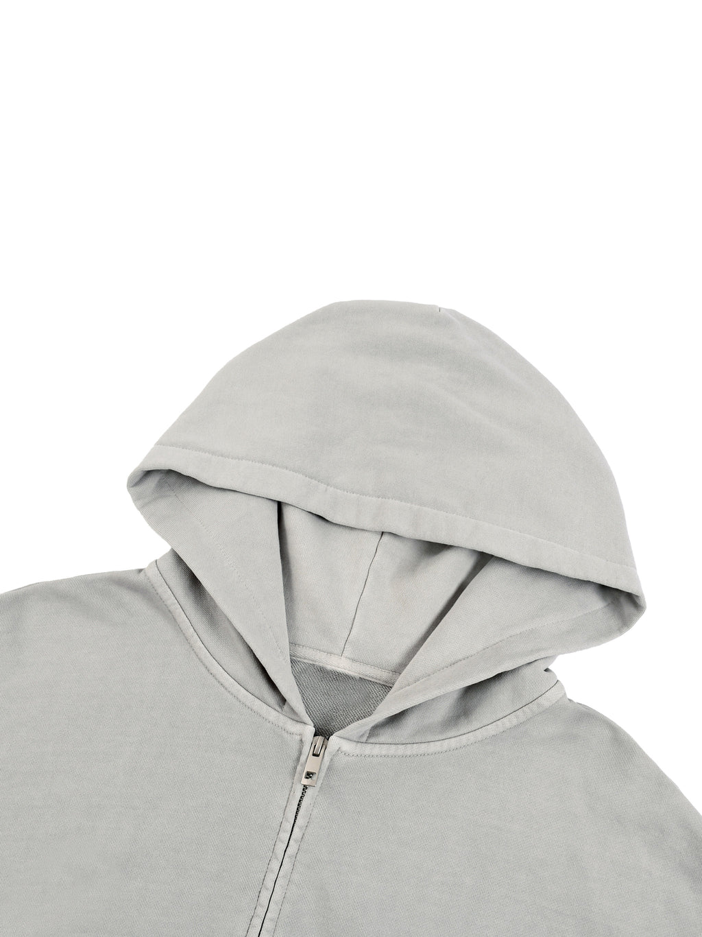 Stars White Boxy Hoodie