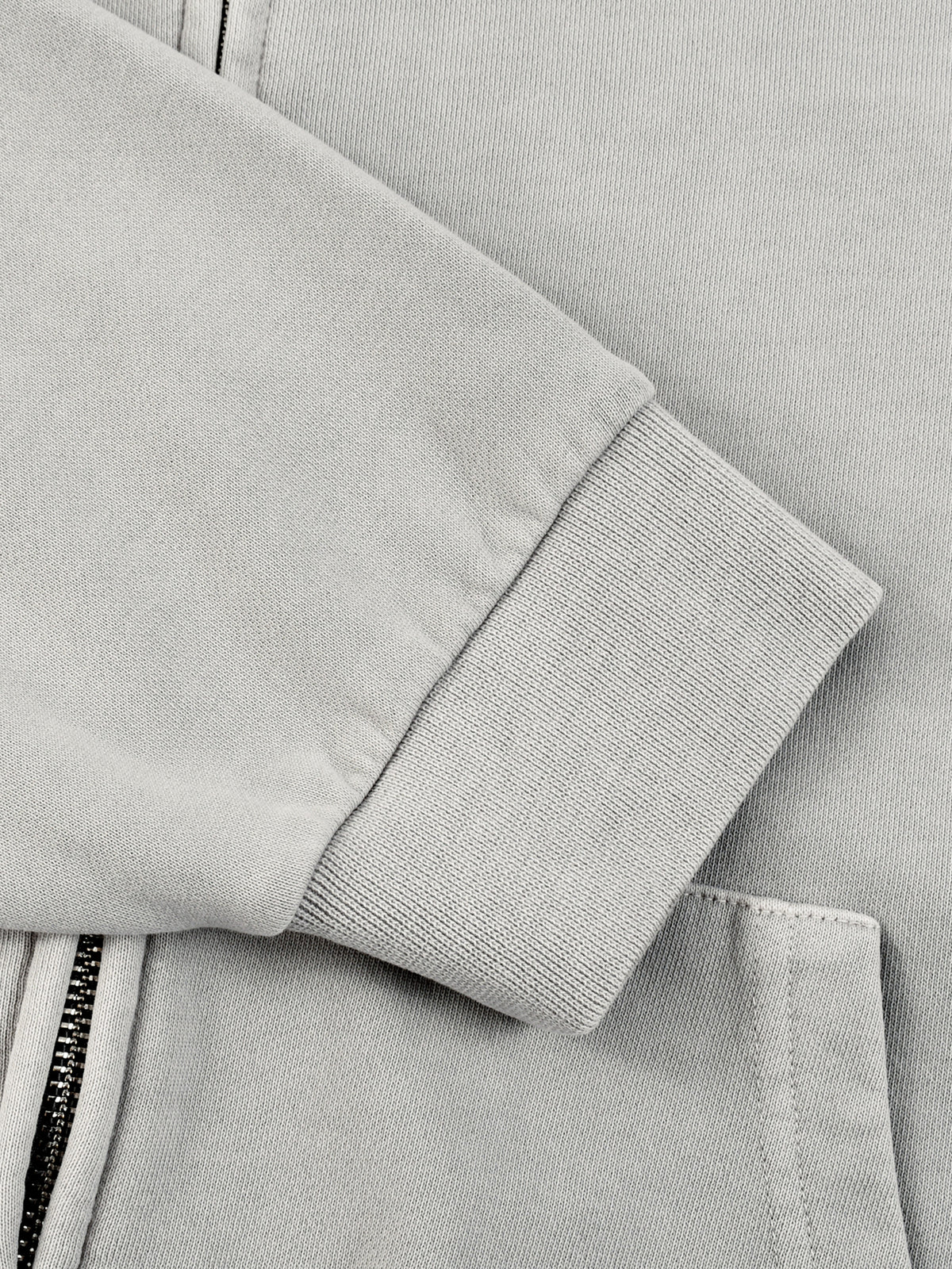 Stars White Boxy Hoodie
