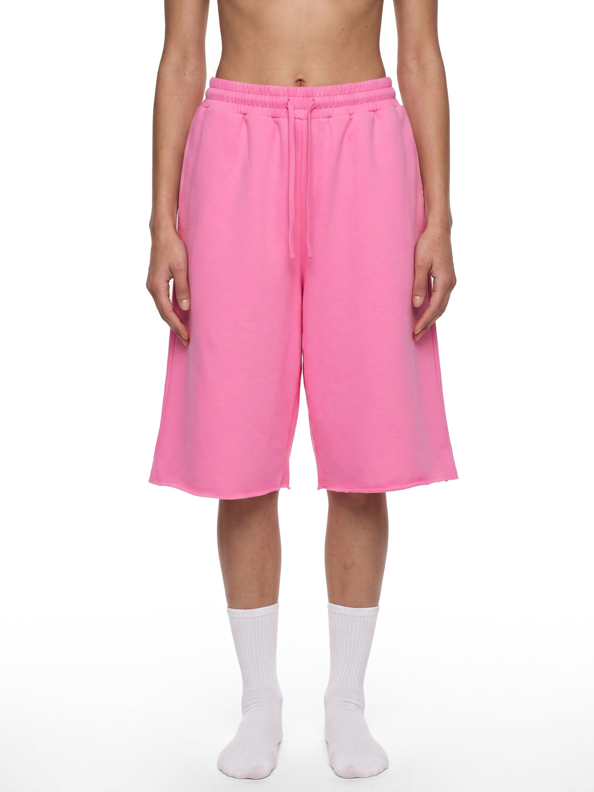 Stars Loose Raw Edge Shorts